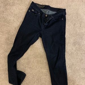 Armani dark wash skinny jeans 28 (US 6)